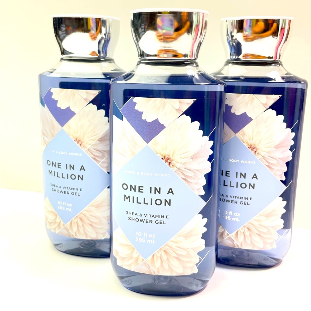 3-PACK~ ONE IN A MILLION BATH AND BODY WORKS SHOWER GEL 10 FL - Picture 5 of 5
